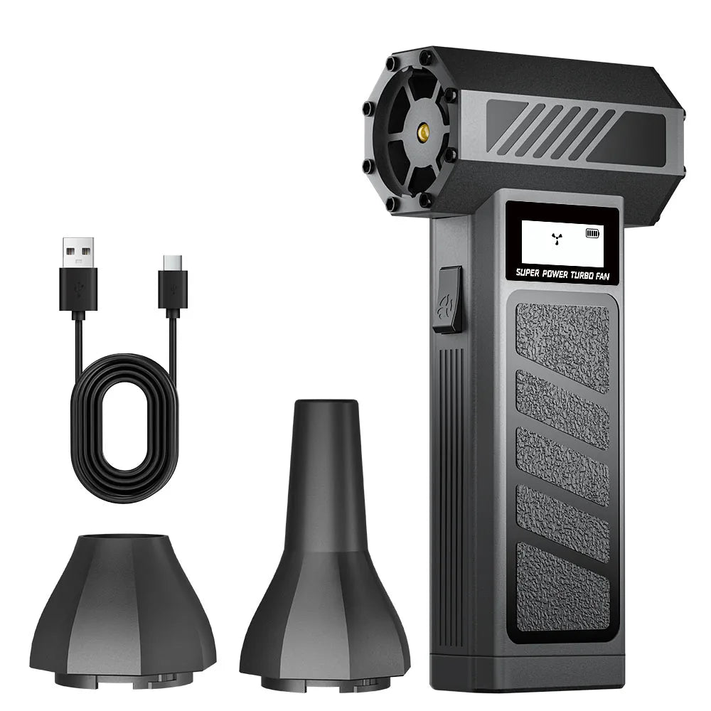 Cordless Air Duster & Turbo Vacuum Blower