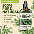 Belle Aura Pure Rosemary Essential Oil (100ml)
