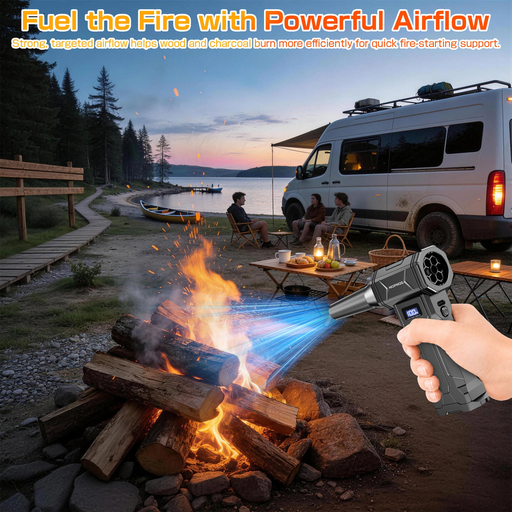 Cordless Air Duster & Turbo Vacuum Blower