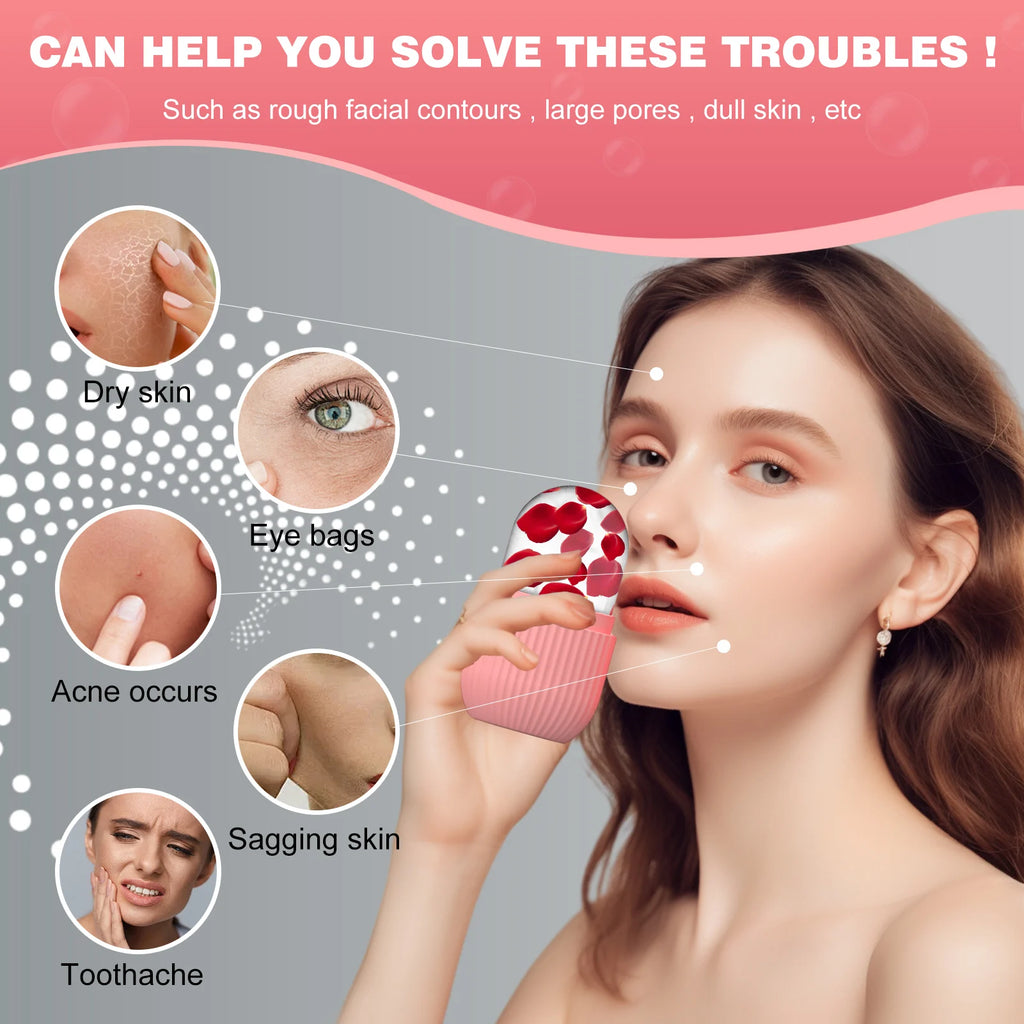 Belle Aura Ice Face Roller