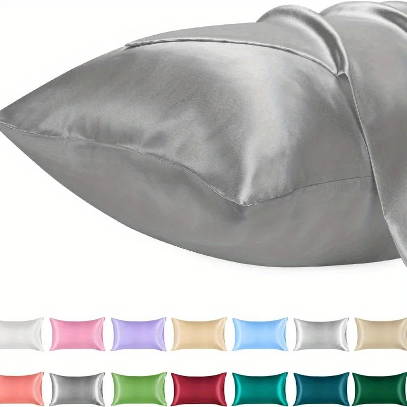 Belle Aura Satin Silk Pillowcase