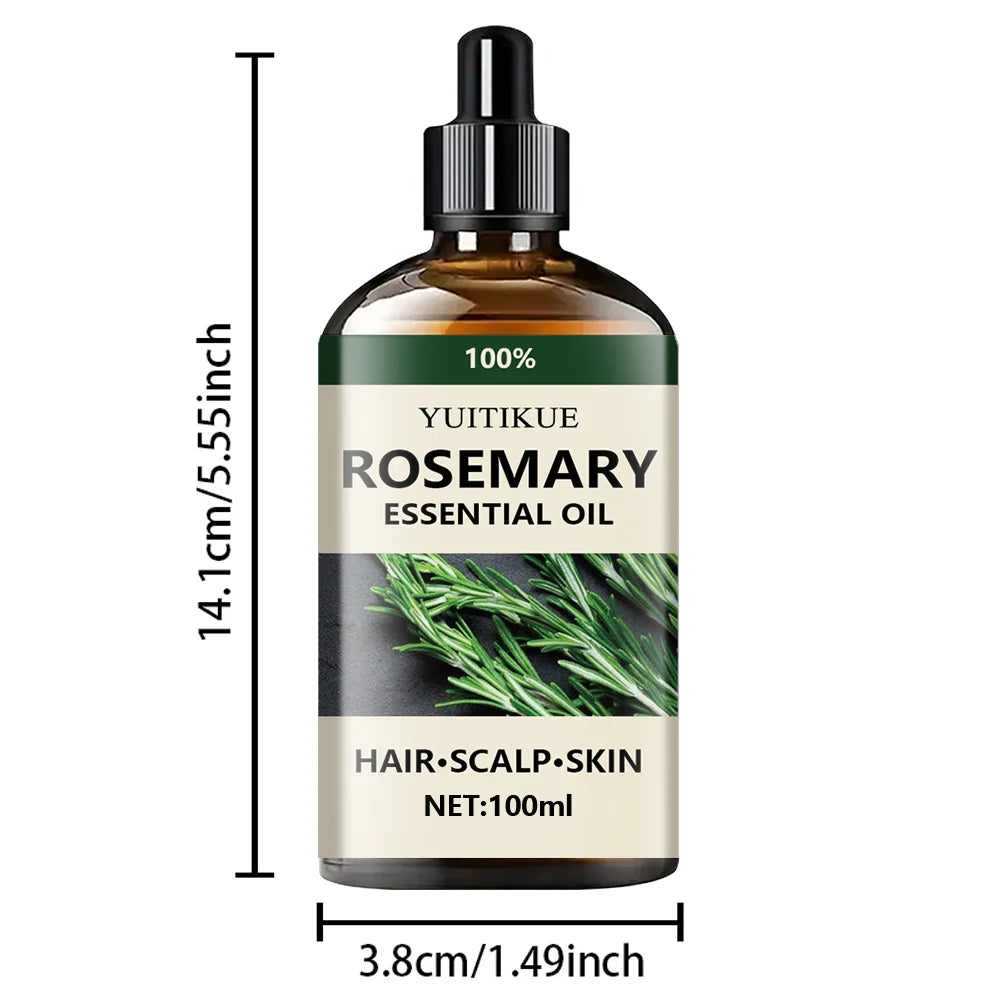 Belle Aura Pure Rosemary Essential Oil (100ml)