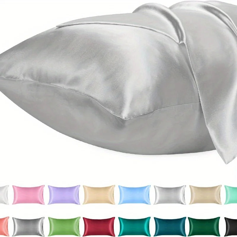 Belle Aura Satin Silk Pillowcase