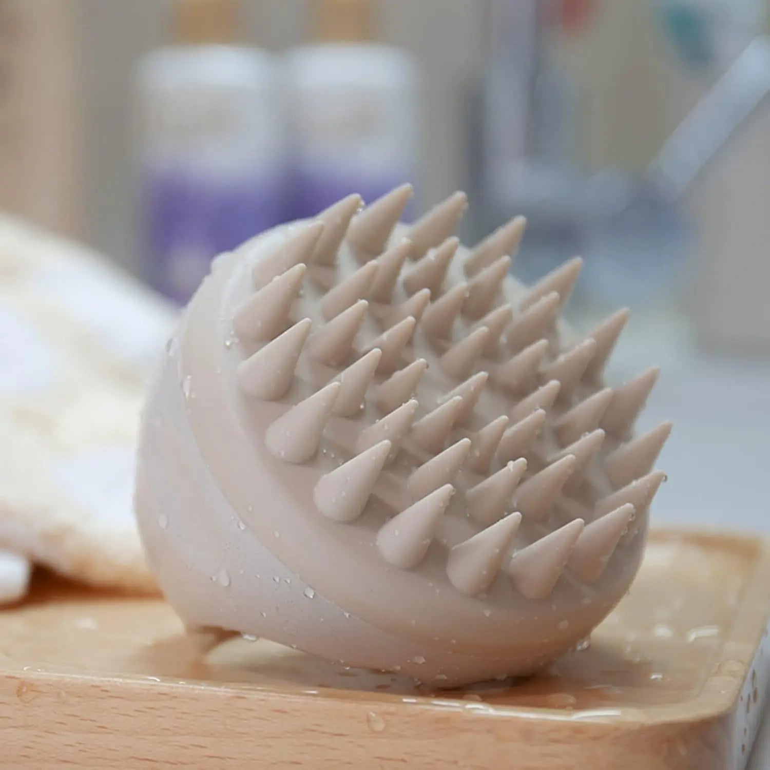 Belle Aura Scalp Massager Brush — Stimulate, Cleanse & Relax for Healthier Hair