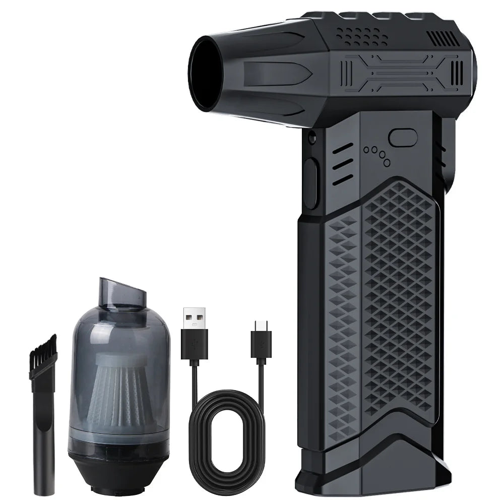 Cordless Air Duster & Turbo Vacuum Blower