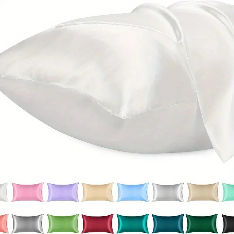 Belle Aura Satin Silk Pillowcase