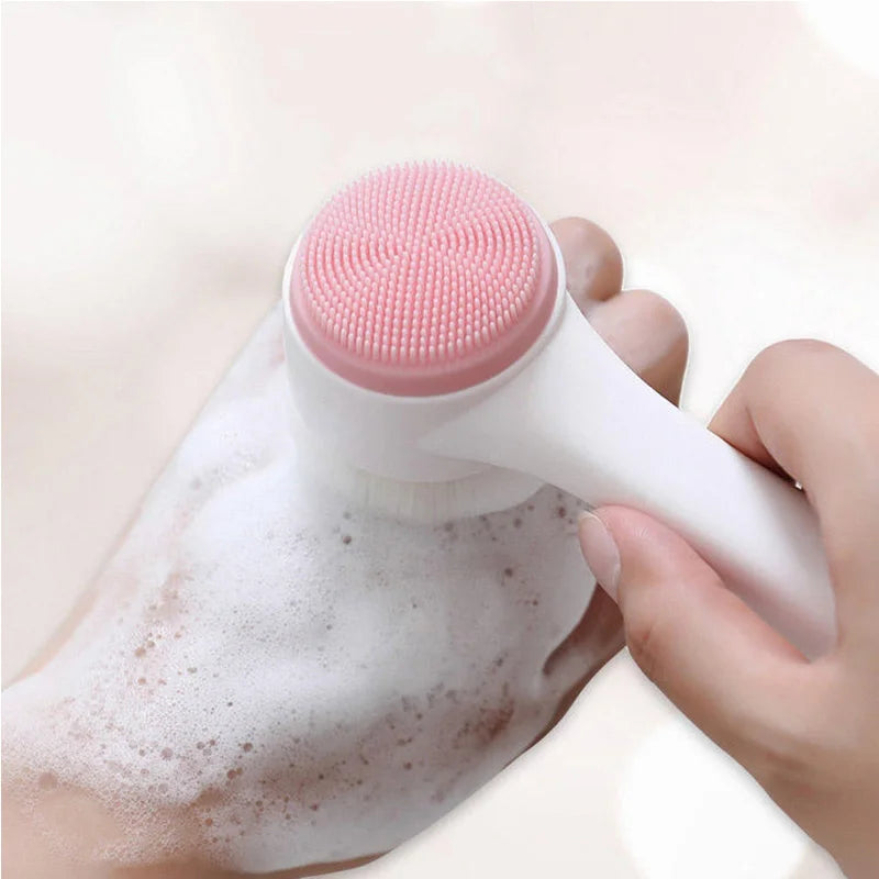 Belle Aura 3D Silicone Facial Cleansing Brush