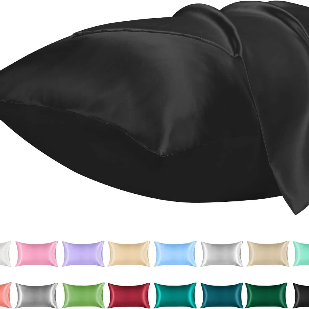 Belle Aura Satin Silk Pillowcase