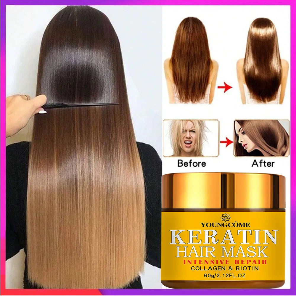 Belle Aura Keratin Hair Repair Mask