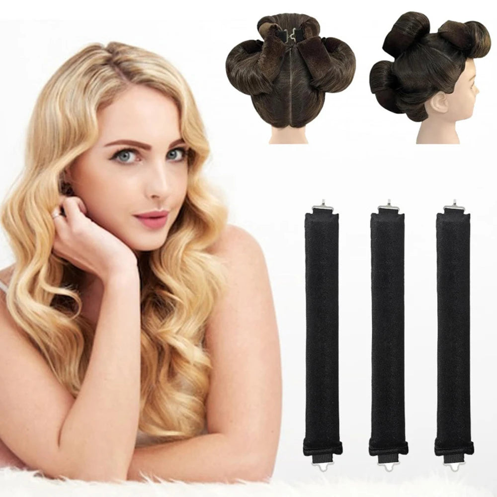 Belle Aura Heatless Curling Set — No-Heat Overnight Curls