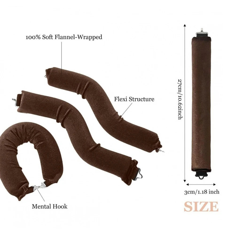 Belle Aura Heatless Curling Set — No-Heat Overnight Curls