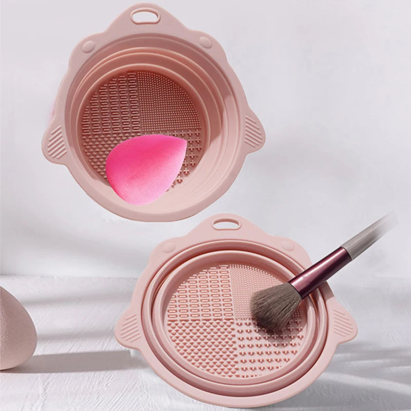 Belle Aura Makeup Brush Cleaning Bowl