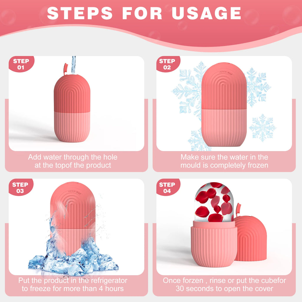 Belle Aura Ice Face Roller
