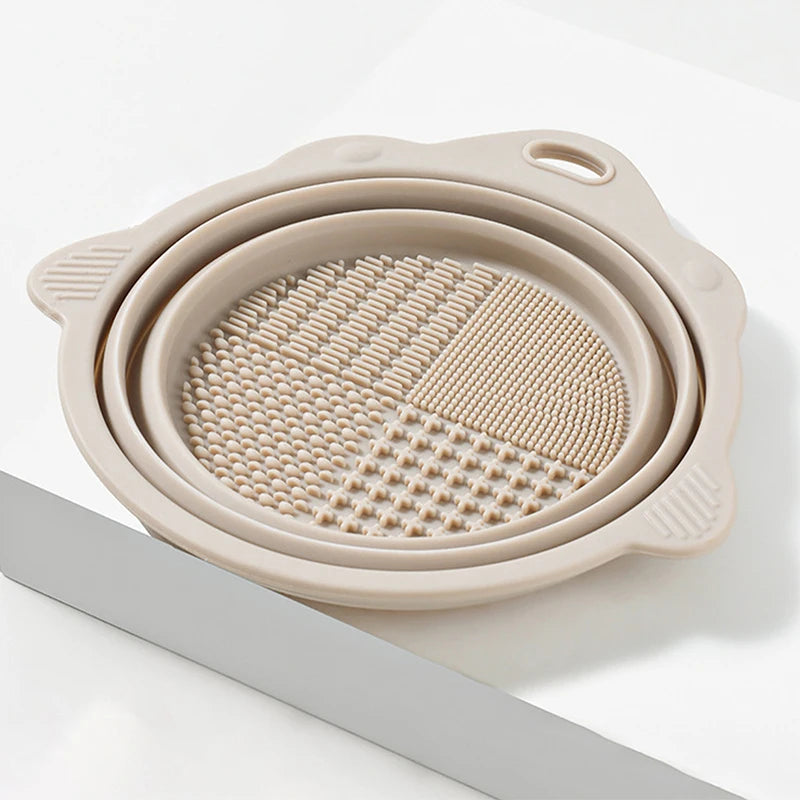 Belle Aura Makeup Brush Cleaning Bowl