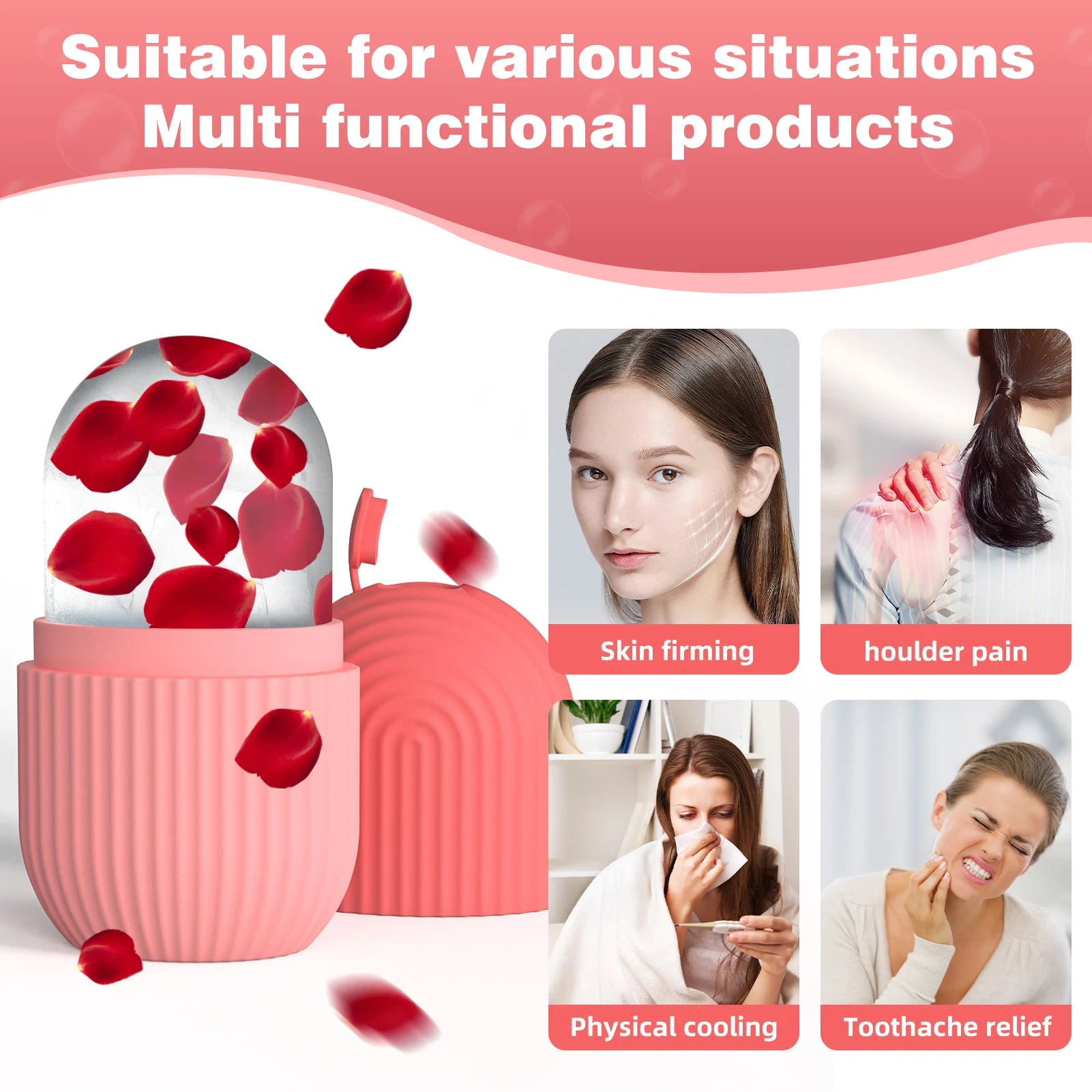 Belle Aura Ice Face Roller