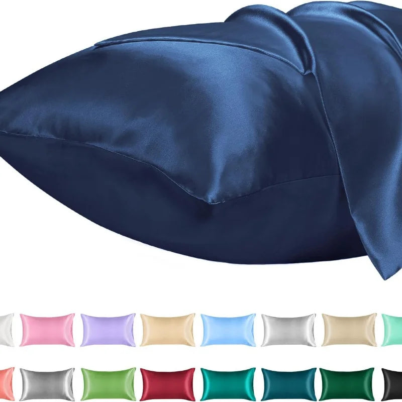 Belle Aura Satin Silk Pillowcase
