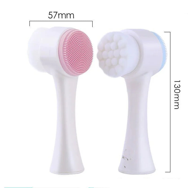 Belle Aura 3D Silicone Facial Cleansing Brush