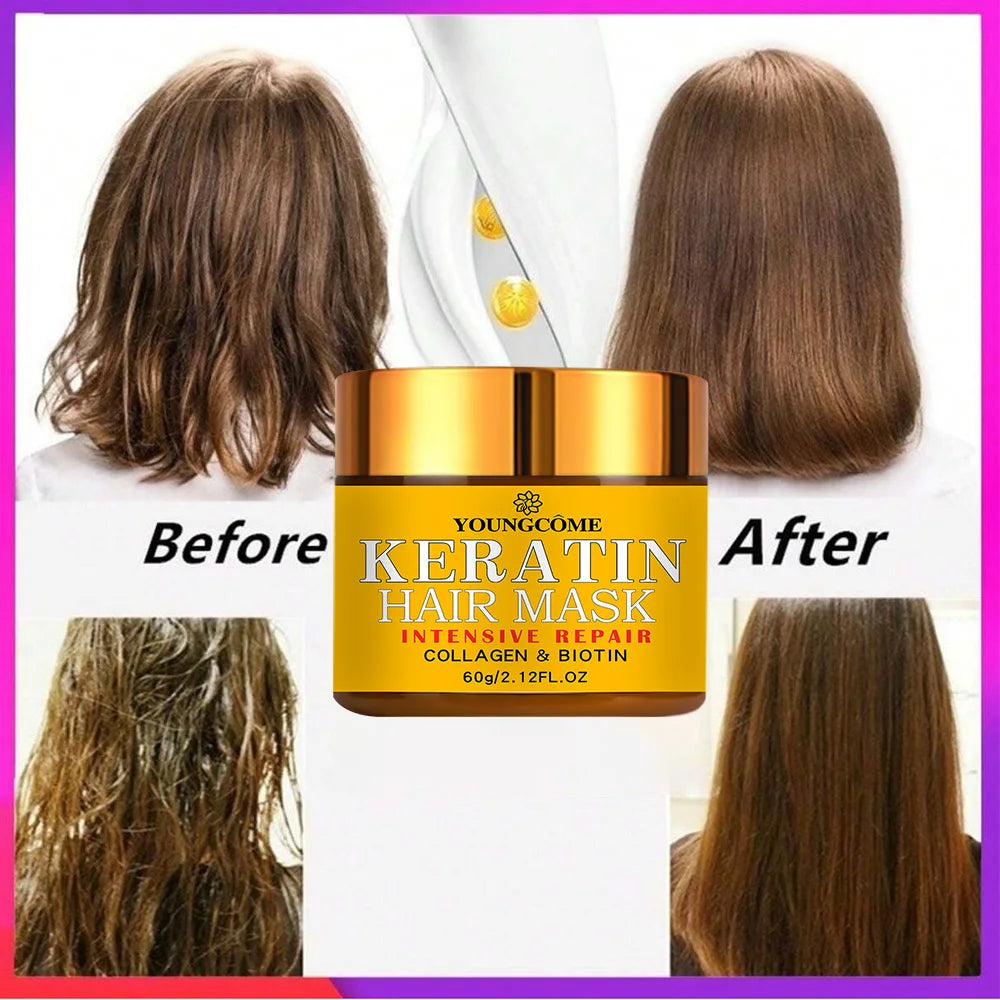 Belle Aura Keratin Hair Repair Mask