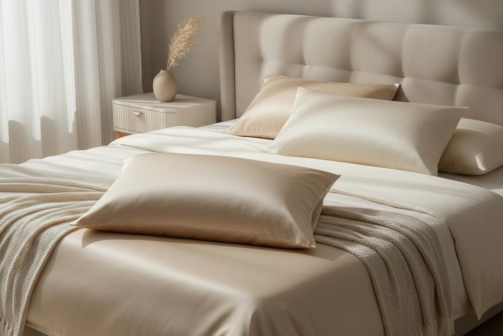 Belle Aura Satin Pillowcase Premium